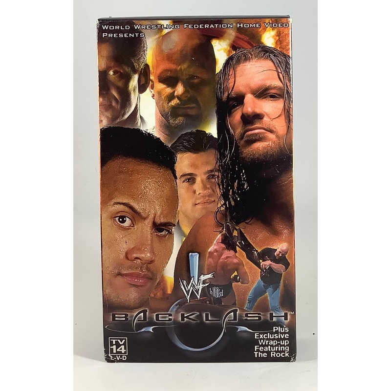 WWF Backlash (2000) VHS