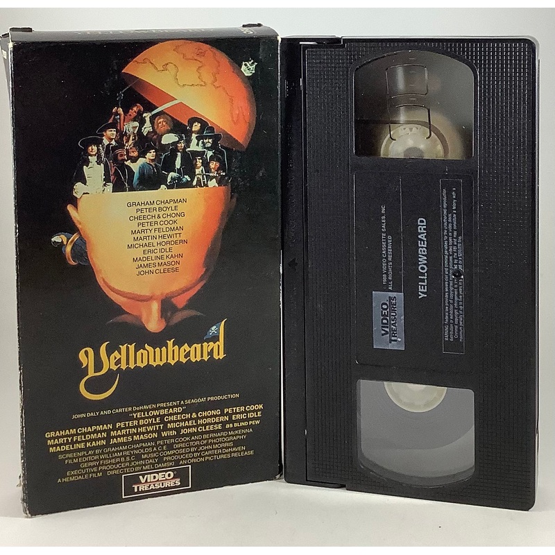 Yellowbeard VHS