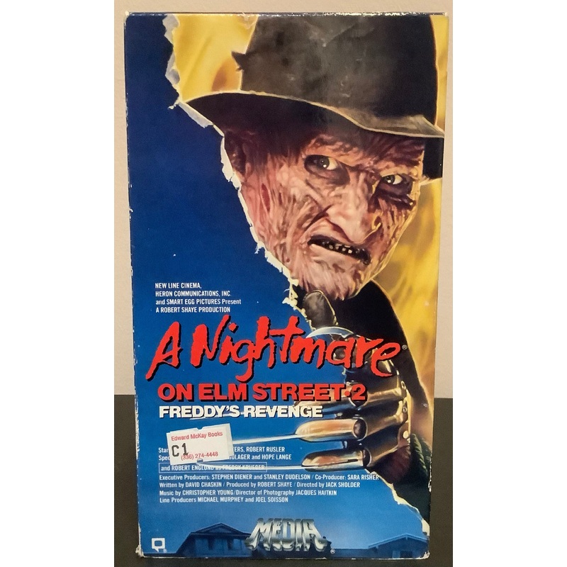 A Nightmare On Elm Street 2: Freddy's Revenge (Media/ Video Treasures) VHS