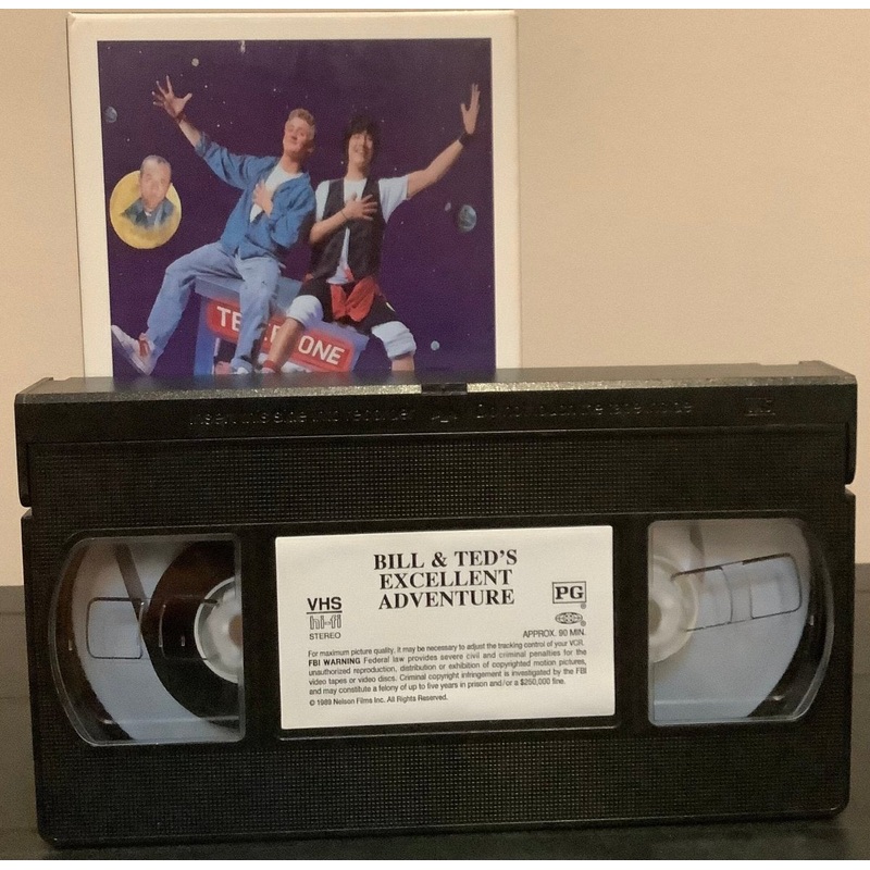 Bill & Ted's Excellent Adventure (1992 Nelson) VHS