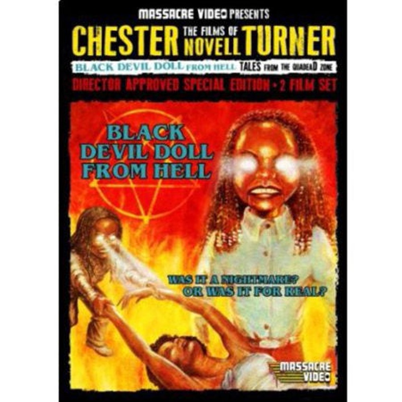 Black Devil Doll from Hell/Tales from the Quadead Zone DVD USED