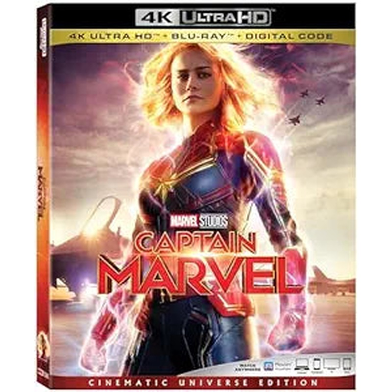 Captain Marvel 4K UHD W/SLIP USED