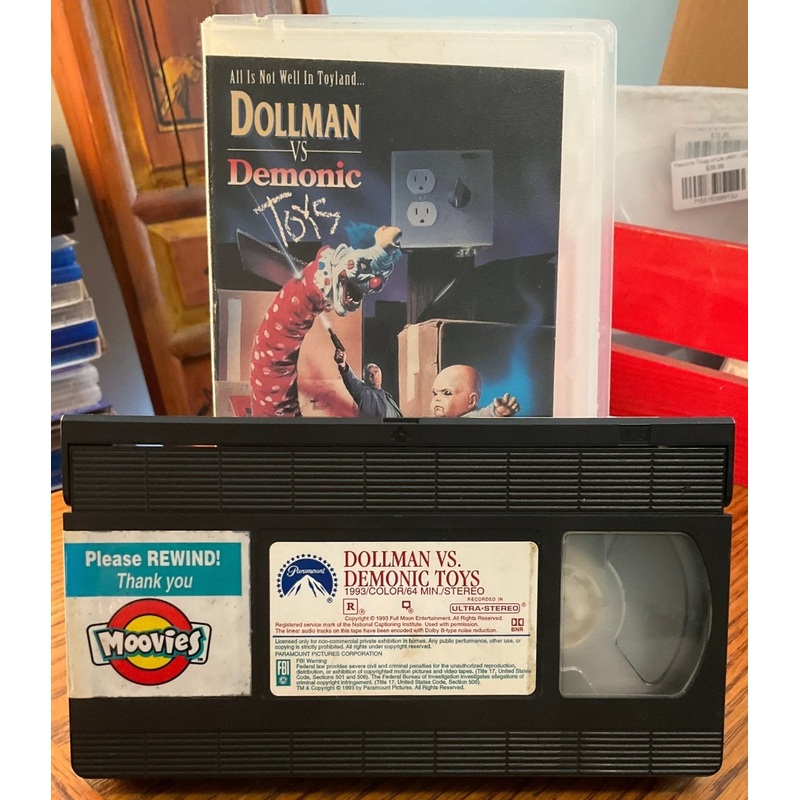 Dollman Vs Demonic Toys (FORMER RENTAL) VHS