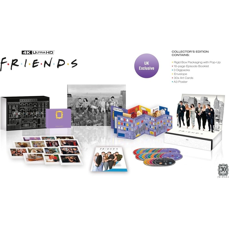 Friends: The Complete Series (4K UHD, UK Collector's Edition, Region Free)