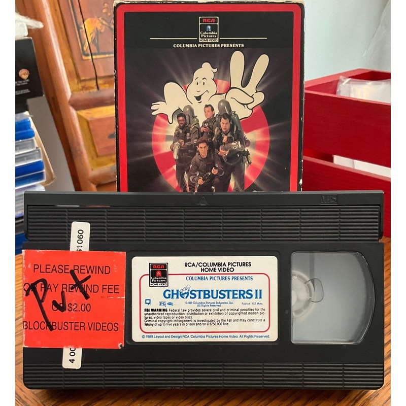 Ghostbusters 2 (FORMER RENTAL) VHS