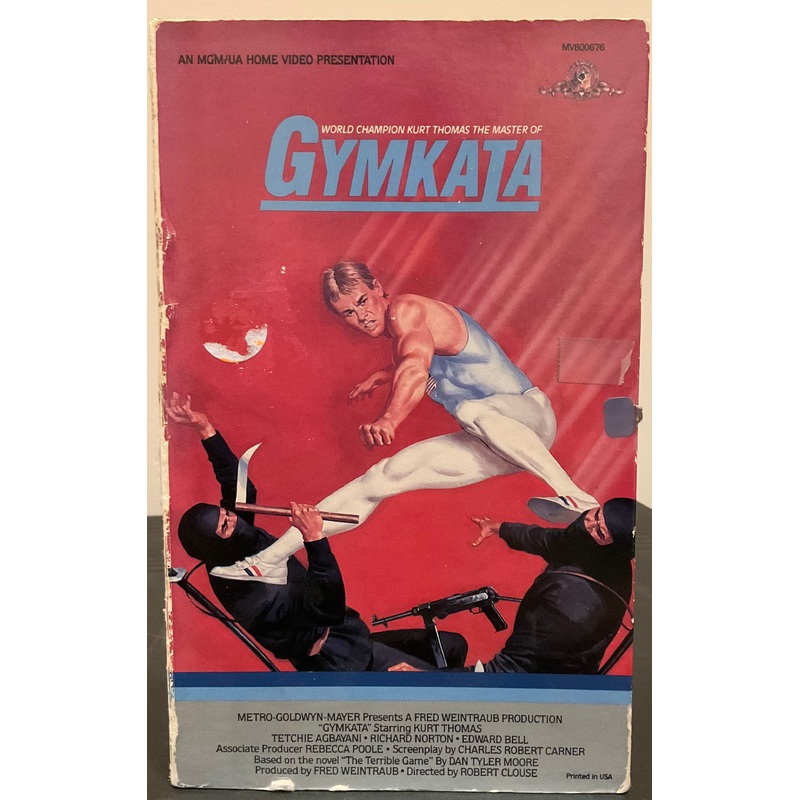 Gymkata MGM Bookbox VHS