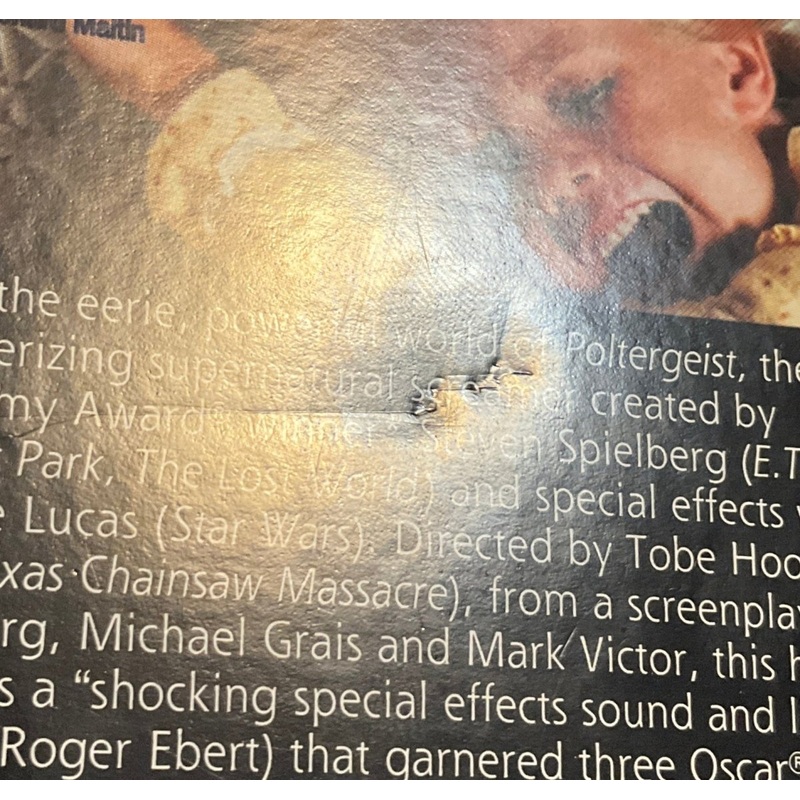 Poltergeist VHS (Copy B) VHS