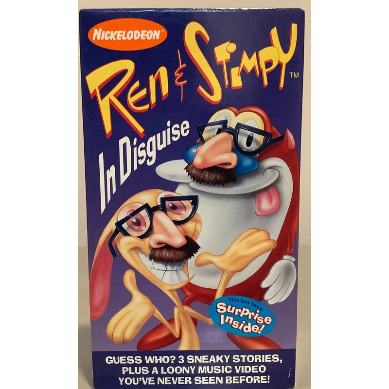 Ren & Stimpy: In Disguise VHS