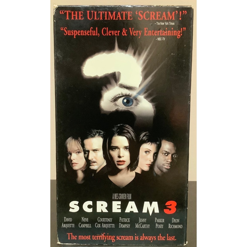 Scream 3  VHS