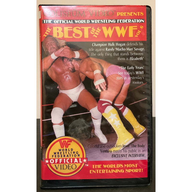 The Best Of The WWF Vol. 6 Clamshell VHS