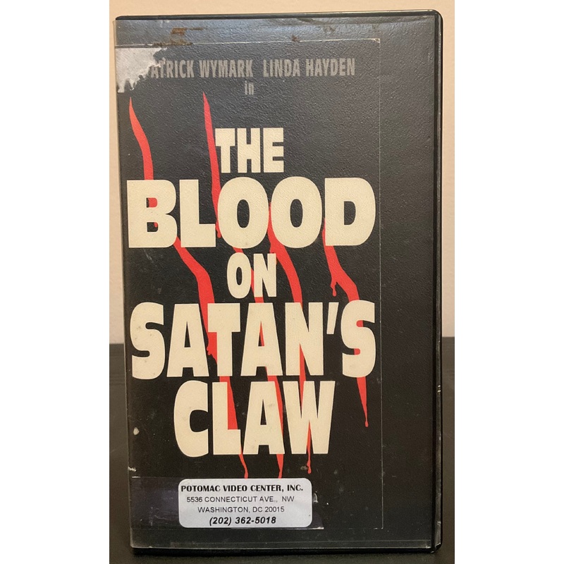 The Blood On Satan's Claw (Cutbox, Ex-Rental) VHS