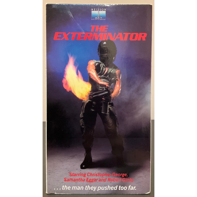 The Exterminator VHS