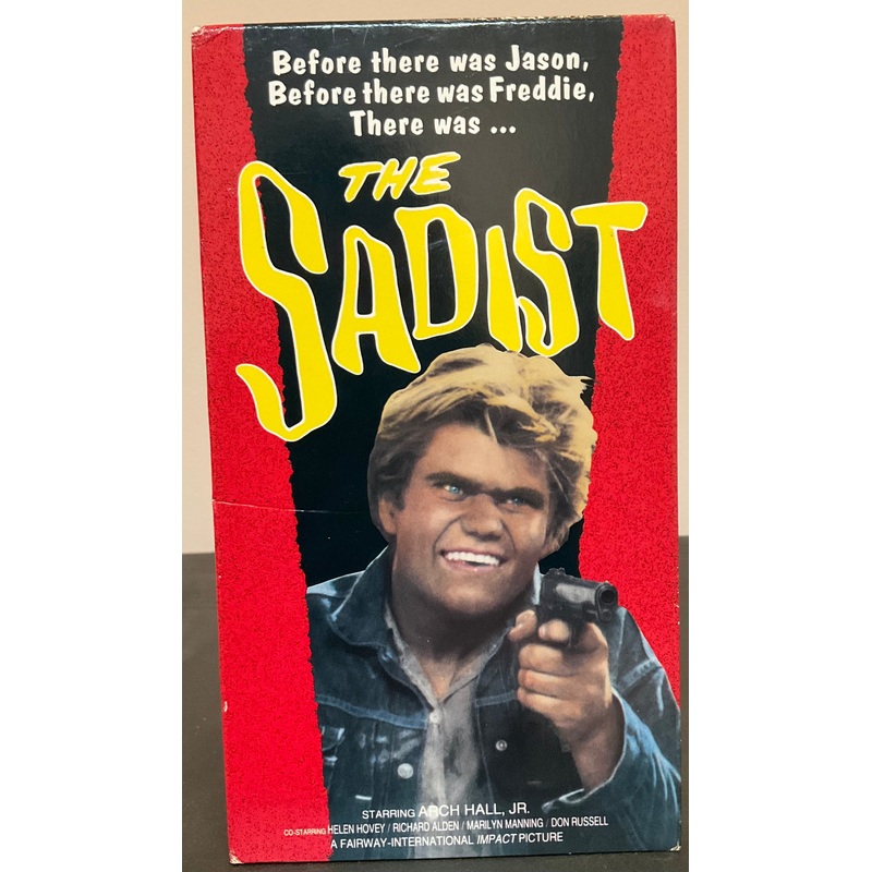 The Sadist VHS