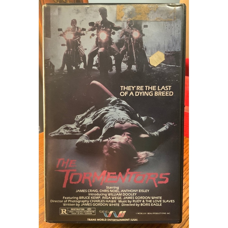The Tormentors CLAMSHELL *EX-RENTAL* (VHS)