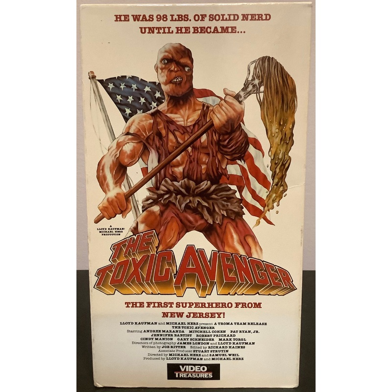 The Toxic Avenger VHS