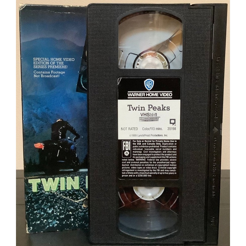 Twin Peaks Series Premiere Home Video Release VHS