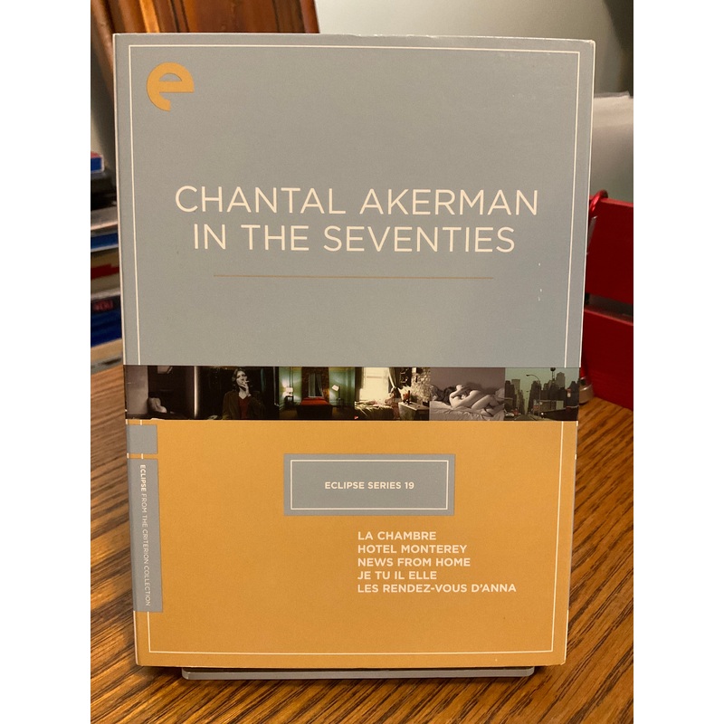 Eclipse Series 19: Chantal Akerman in the Seventies DVD USED