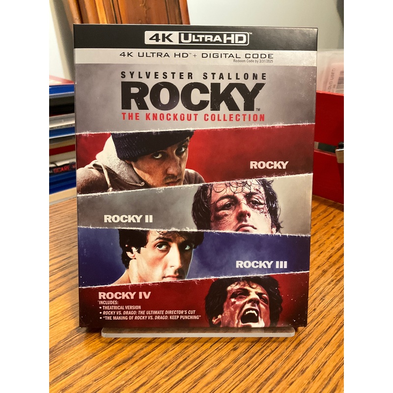 Rocky: The Knockout Collection (4K UHD) w/SLIP USED