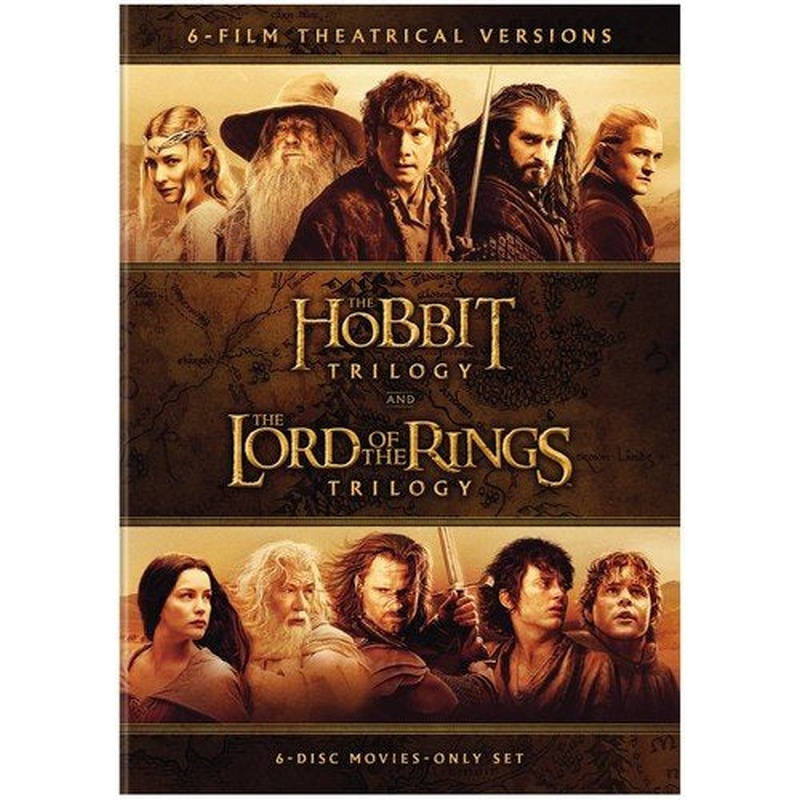 The Hobbit & The Lord of The Rings Trilogies DVD USED