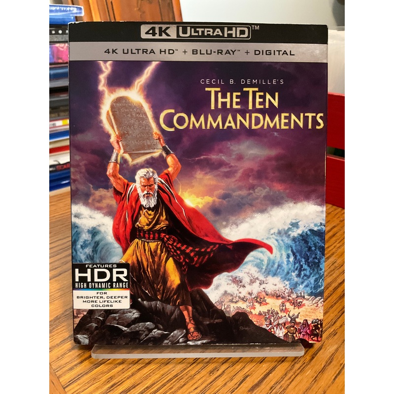 The Ten Commandments 4K UHD W/SLIP USED